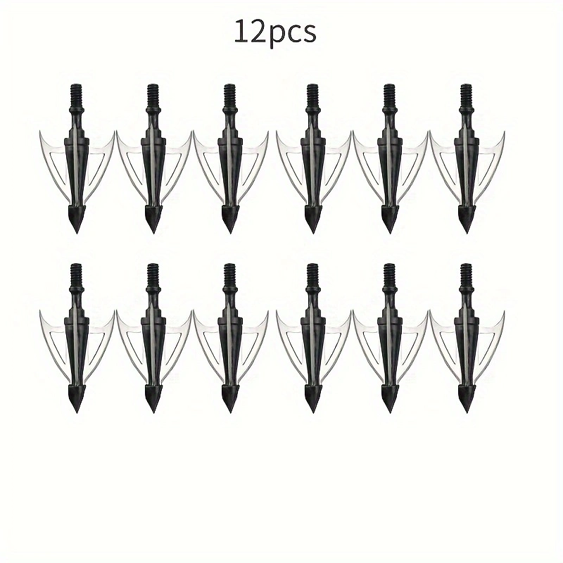 12pcs Hunting Arrow Target Head Outdoor Shooting Archery Carbon Arrow DIY Accessories